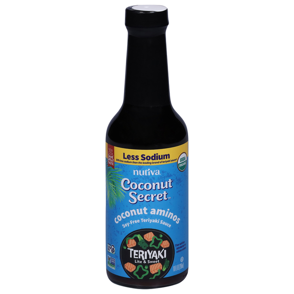 Asian Foods Coconut Secret Teriyaki Sauce, Less Sodium, Soy-Free hero