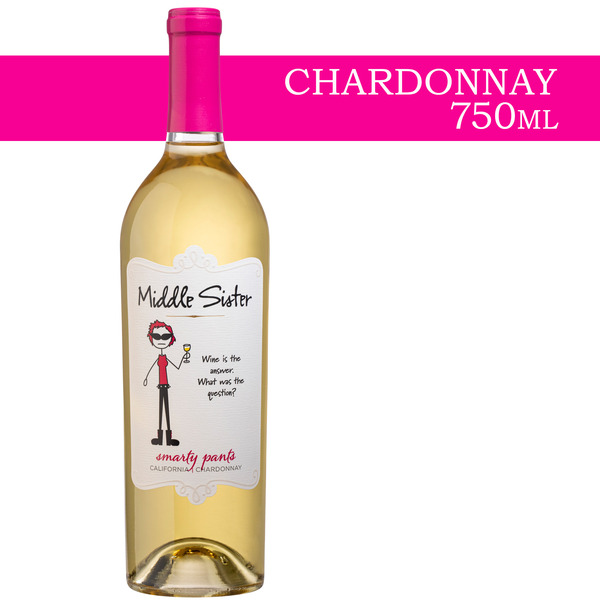 White Wines Middle Sister Smarty Pants Chardonnay hero