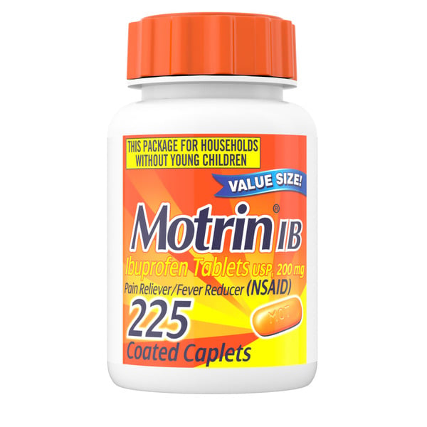 Muscles, Joints & Pain Relief Motrin® IB Coated Caplets (Easy to Open Cap) hero