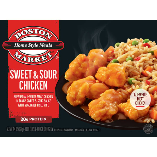 Frozen Meals Boston Market Sweet & Sour Chicken hero