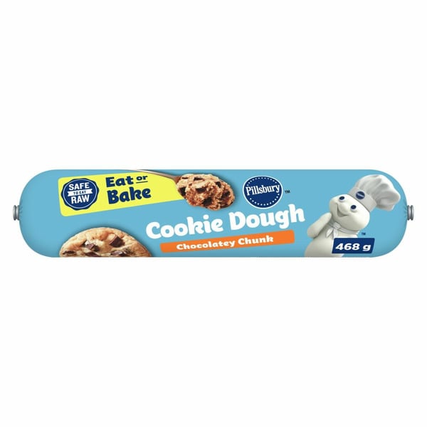 Refrigerated Pudding & Desserts Pillsbury Chocolate Chunk Cookie Dough hero