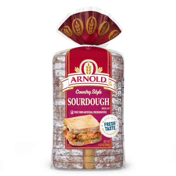 Packaged Bread Arnold Sourdough Sliced Bread Sourdough Bread hero