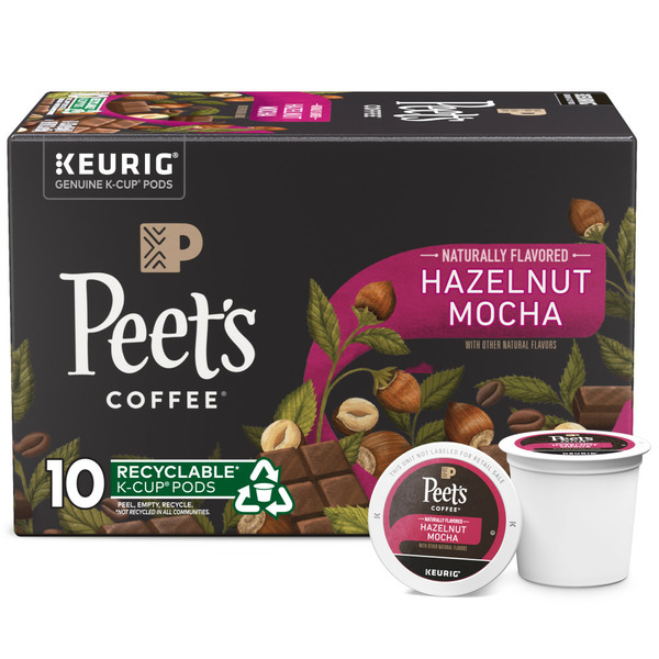 Coffee Peet's Coffee Hazelnut Mocha, K-Cup Pods hero