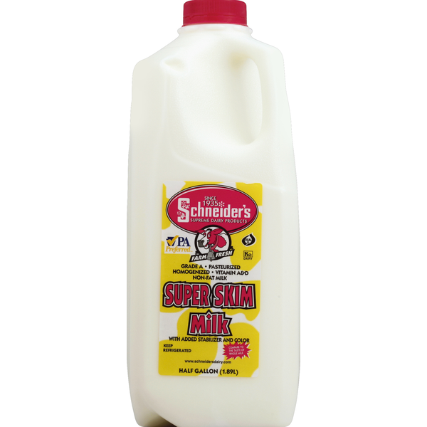 Milk Schneider's Milk, Super Skim hero