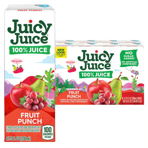 Multipack & Aseptic Juice Juicy Juice Fruit Punch hero