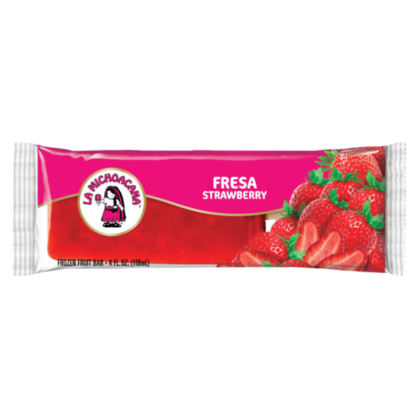 Ice Cream & Ice La Michoacana Strawberry Popsicle Paleta hero