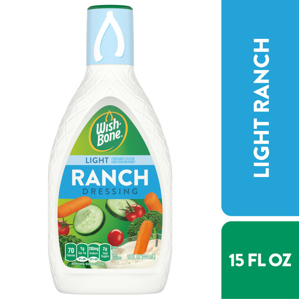 Salad Dressing & Toppings Wish-Bone Light Ranch Dressing hero