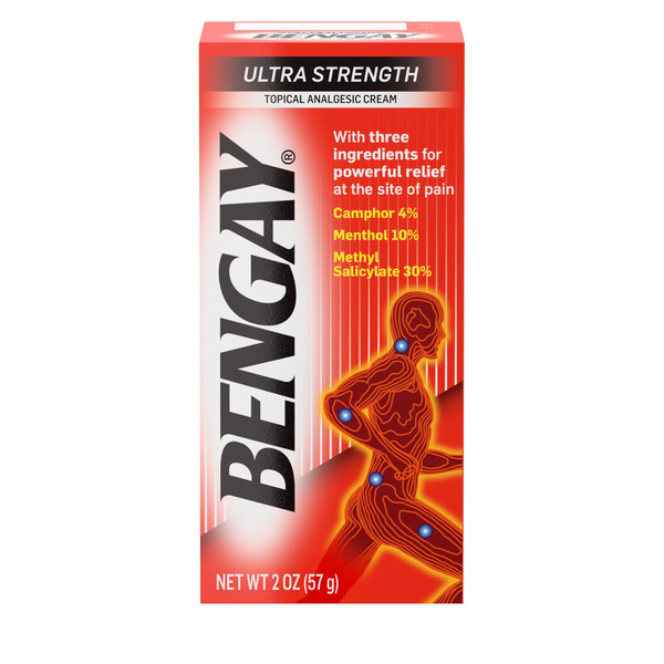 First Aid BENGAY Ultra Strength Non-Greasy Topical Pain Relief Cream hero