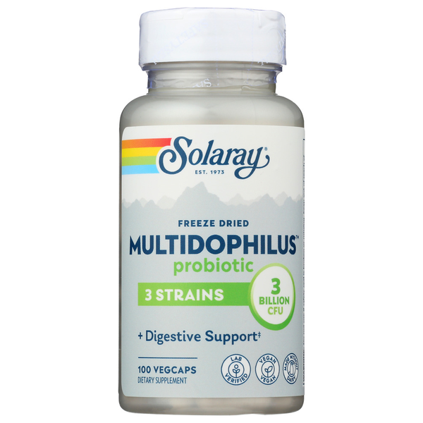 Probiotics & Digestion Solaray Multidophilus 3 Strain Probiotic hero