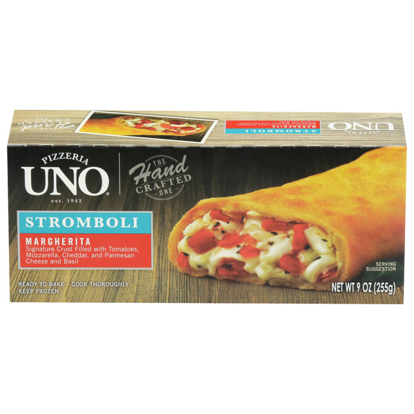 Frozen Meals Uno Margherita Stromboli hero