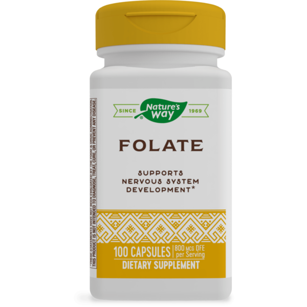 Vitamins & Supplements Nature's Way Folate hero