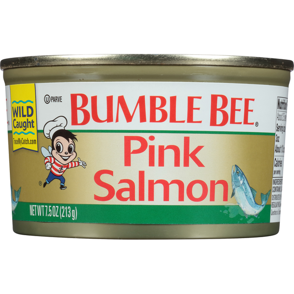 Canned Meat & Seafood Bumble Bee Salmon, Pink hero