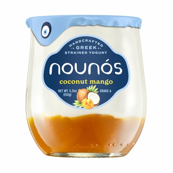 Greek Yogurt Nounós Greek Yogurt, Coconut Mango hero