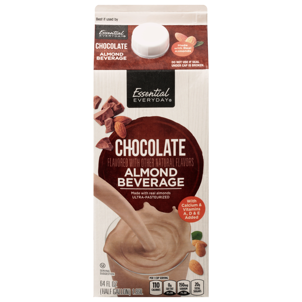 Soy & Lactose-Free Essential Everyday Almond Beverage, Chocolate hero