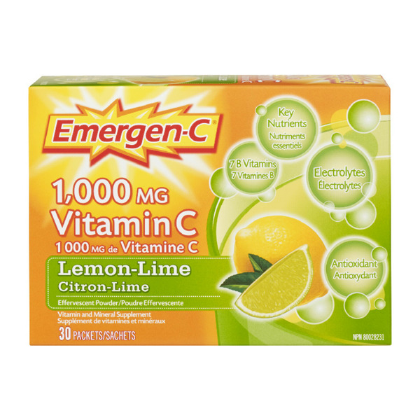 Vitamins & Supplements Emergen-C Lemon Lime hero