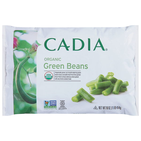 Frozen Produce CADIA Green Beans, Organic hero