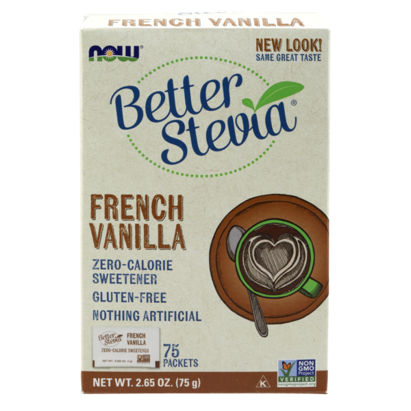 Baking Supplies & Decor NOW BetterStevia® French Vanilla hero