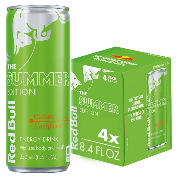 Energy & Sports Drinks Red Bull Summer Edition Curuba Elderflower Energy Drink hero