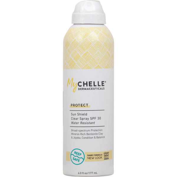 Beauty MyCHELLE Clear Spray, Sun Shield, Protect, SPF 50 hero