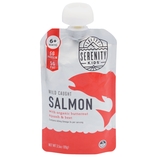 Baby Food & Formula Serenity Kids Wild Caught Salmon hero