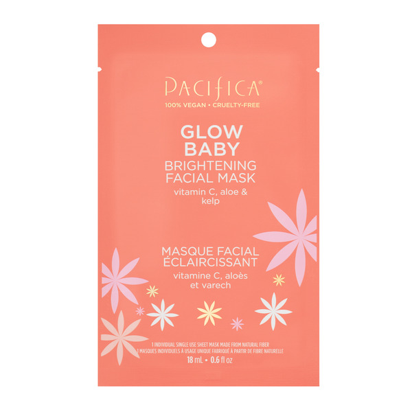 Pacifica Glow Baby Brightening Face Mask, Vitamin C, Skin Care, Vegan hero