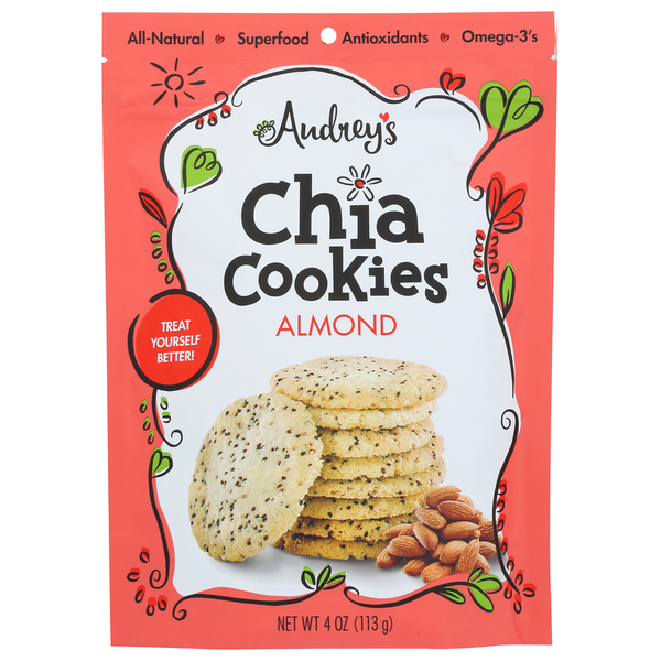 Audrey's Chia Cookies hero