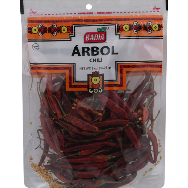 Spices & Seasonings Badia Spices Chili, Arbol hero