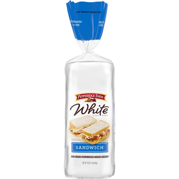 Conventional Breads (Grocery) Pepperidge Farm White Bread hero