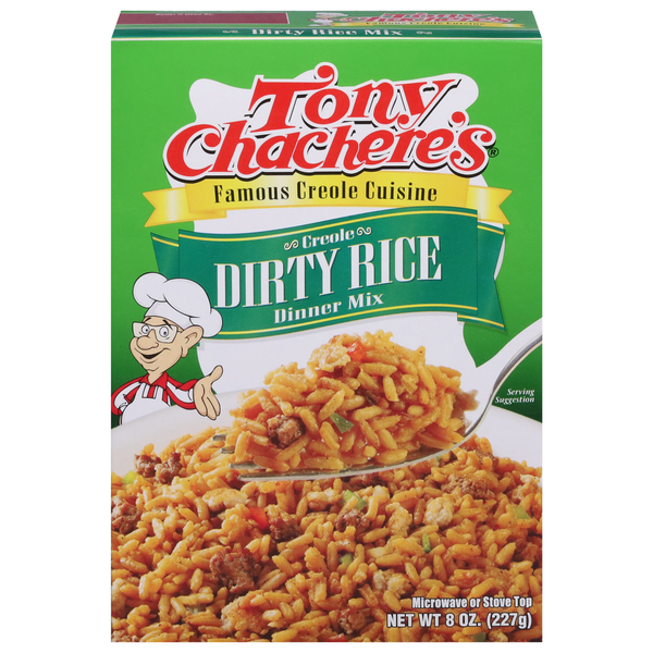 Instant Foods Tony Chachere's Dinner Mix, Dirty Rice, Creole hero