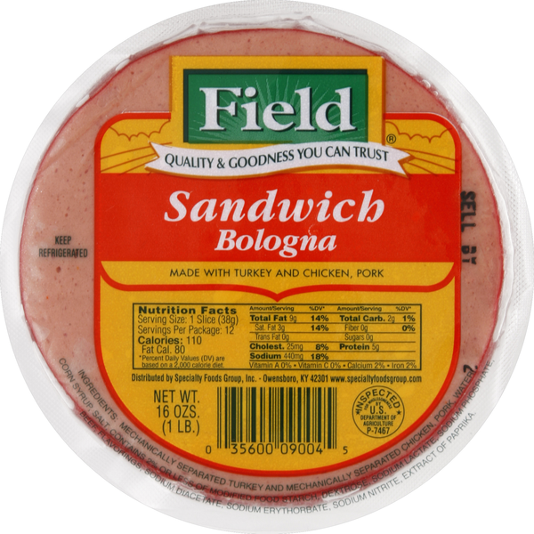 Lunch Meat Field Bologna, Sandwich hero