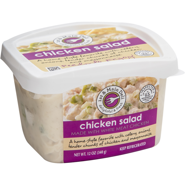 Prepared Soups & Salads 1st & Main Deli Chicken Salad hero