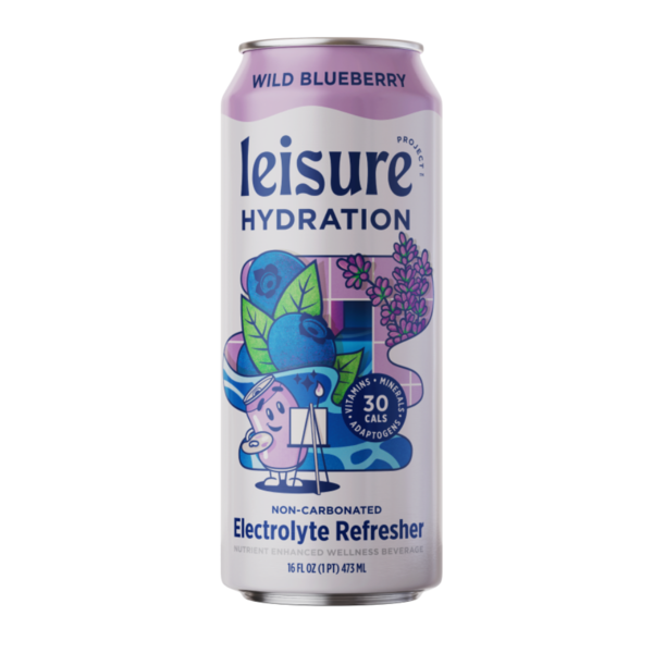 Leisure Hydration Wild Blueberry, Electrolyte Refresher hero