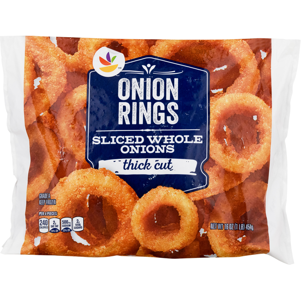 Frozen Appetizers & Sides Store Brand Onion Rings, Thick Cut hero