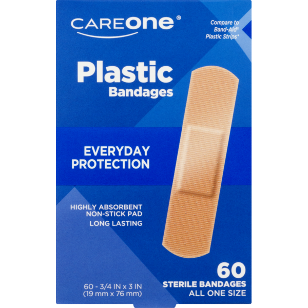 First Aid CareOne Sterile Plastic Bandages hero