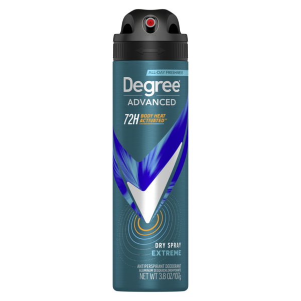 Deodorants Degree Antiperspirant Deodorant Dry Spray Extreme hero