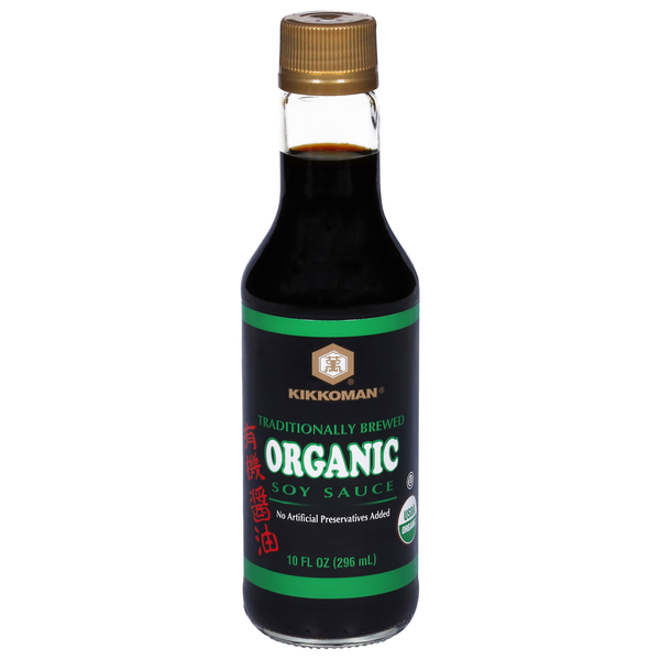 Asian Foods Kikkoman Soy Sauce, Organic hero