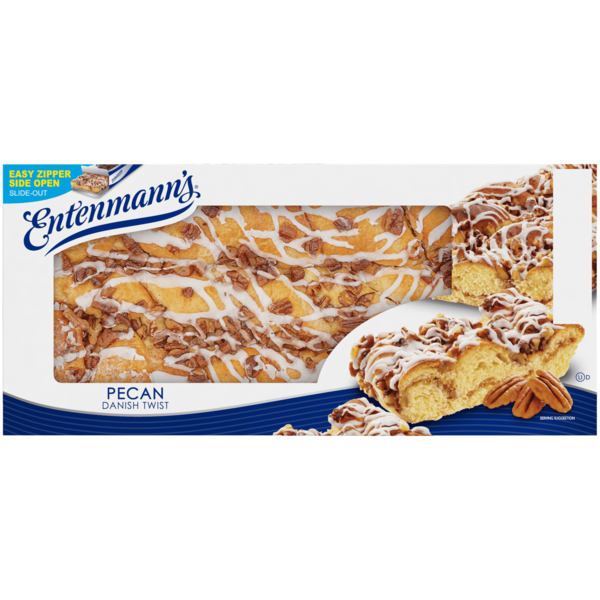 Cookies & Cakes Entenmann's Pecan Danish- Full Sized Danishes hero