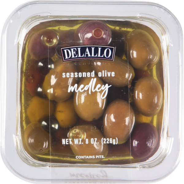 Pickled Goods & Olives DeLallo Seasoned Olive, Medley hero