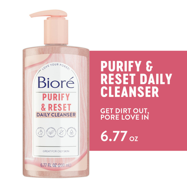 Facial Care Bioré Purify & Reset Face Wash hero