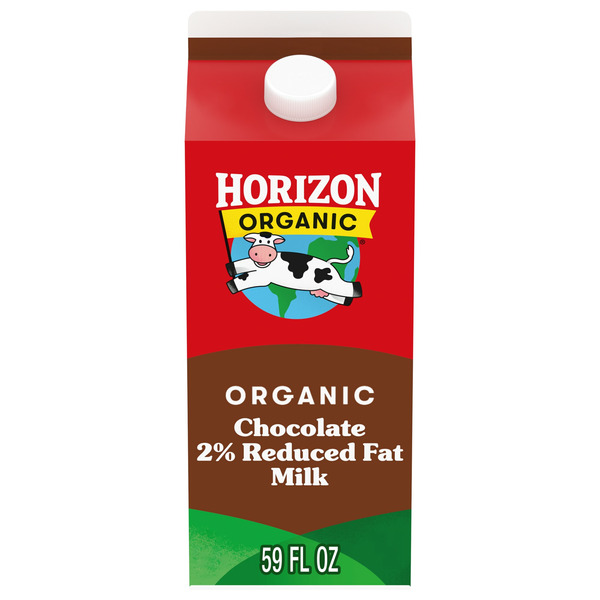 Horizon Organic 2% Reduced Fat Chocolate Milk hero