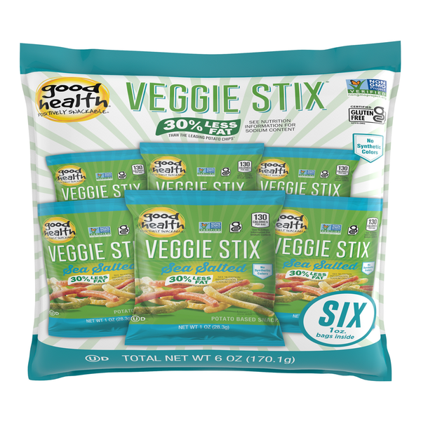 Chips & Pretzels Good Health Veggie Stix hero