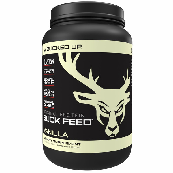 Bucked Up Vanilla All Protein Powder hero