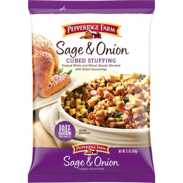 Instant Foods Pepperidge Farm Cubed Sage & Onion Stuffing hero