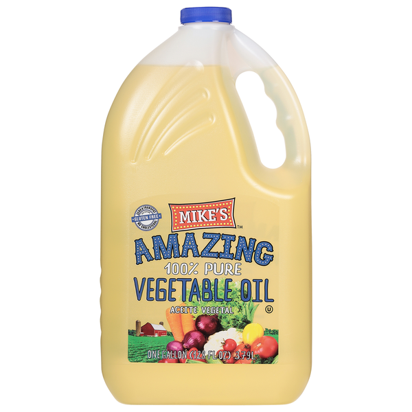 Mike's Vegetable Oil, 100% Pure hero