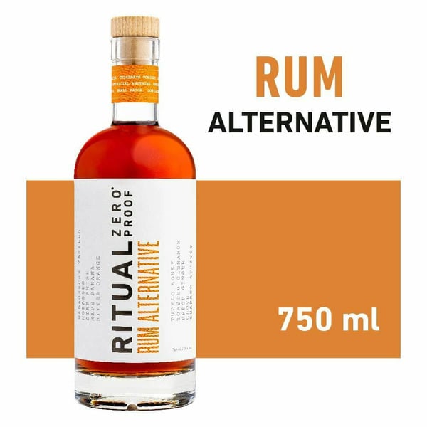 Spirits Ritual Zero Proof Rum Alternative hero