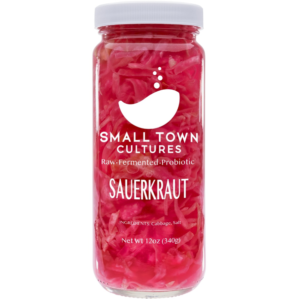 Salad Dressing & Toppings Small Town Cultures Traditional Red Sauerkraut hero