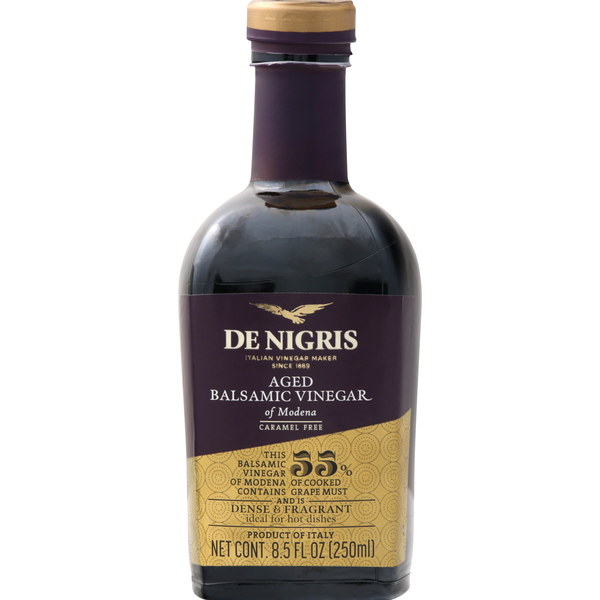 Oils & Vinegars De Nigris Balsamic Vinegar, Aged hero