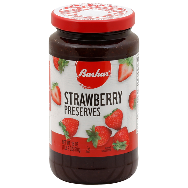 Spreads Bashas' Preserves, Strawberry hero