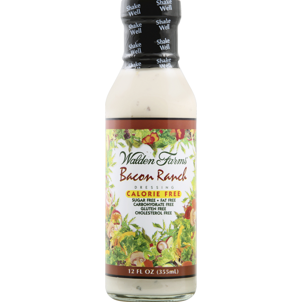 Salad Dressing & Toppings Walden Farms Dressing, Calorie Free, Bacon Ranch hero