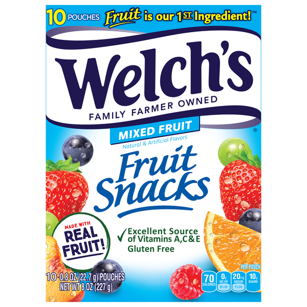 Breakfast Bars & Pastries Welch's Fruit Snacks, Mixed Fruit hero